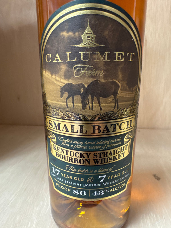 Calumet Farm　17年& 7年 Small Batch 　バーボン Calumet Farm Small Batch 17 & 7yr Kentucky Straight Bourbon
