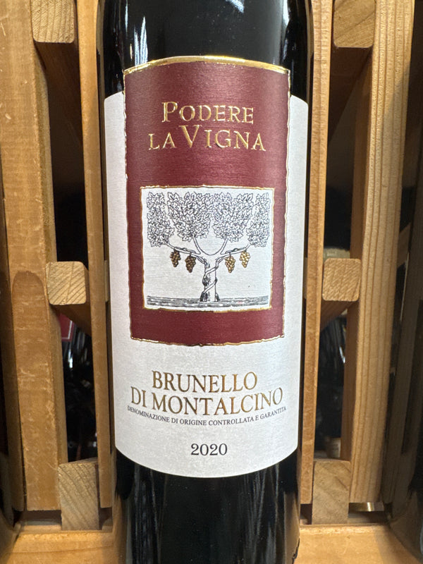 Podere La Vigna Brunello Di Montalcino 2020, 750ml - Sip & Say
