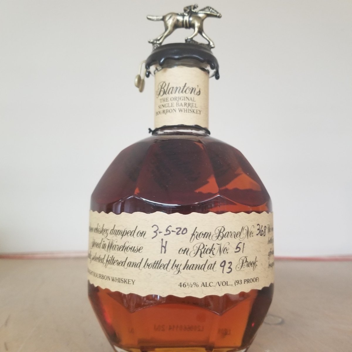 Blantons Single Barrel Bourbon 750ml - Sip & Say