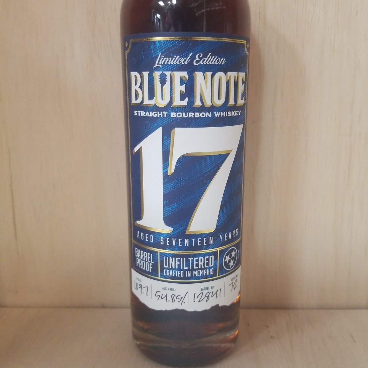 Blue Note 17 Year Old Barrel Proof Straight Bourbon 750ml - Sip & Say