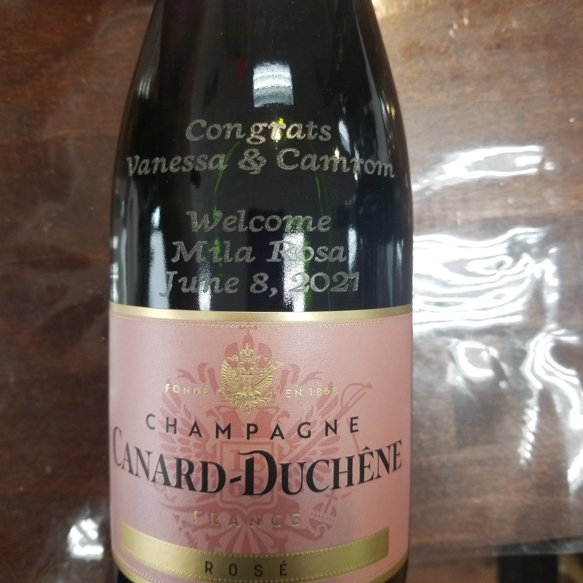 Canard Duchene Rose Champagne 750ml Oops - Sip & Say