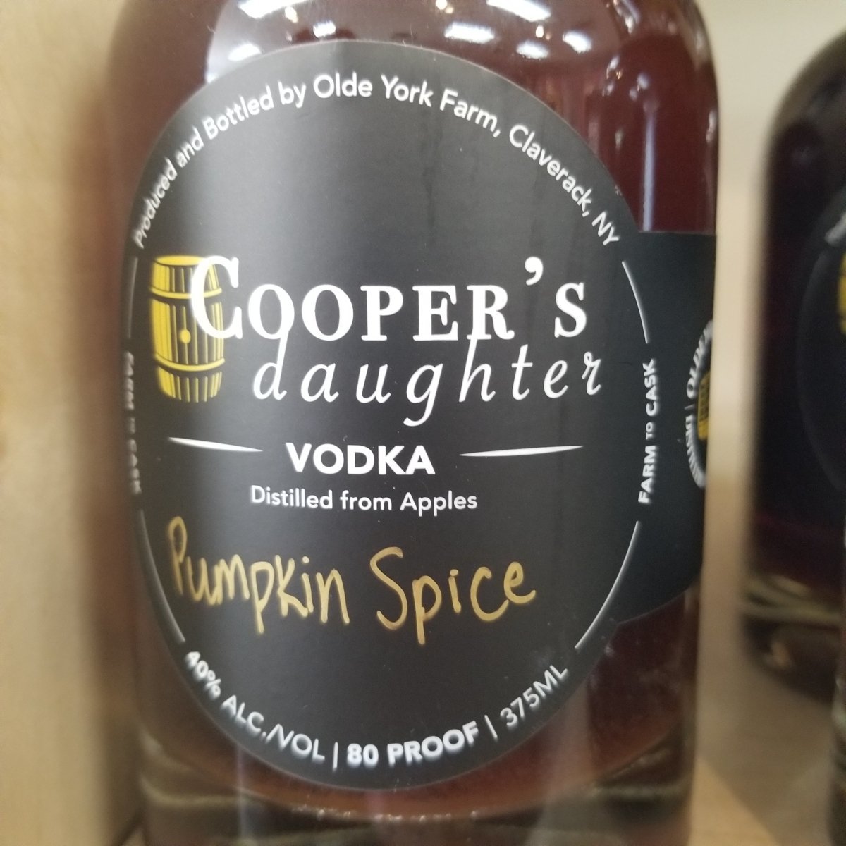 Cooper's Daughter Pumpkin Spice Vodka 50ml (mini) - Sip & Say