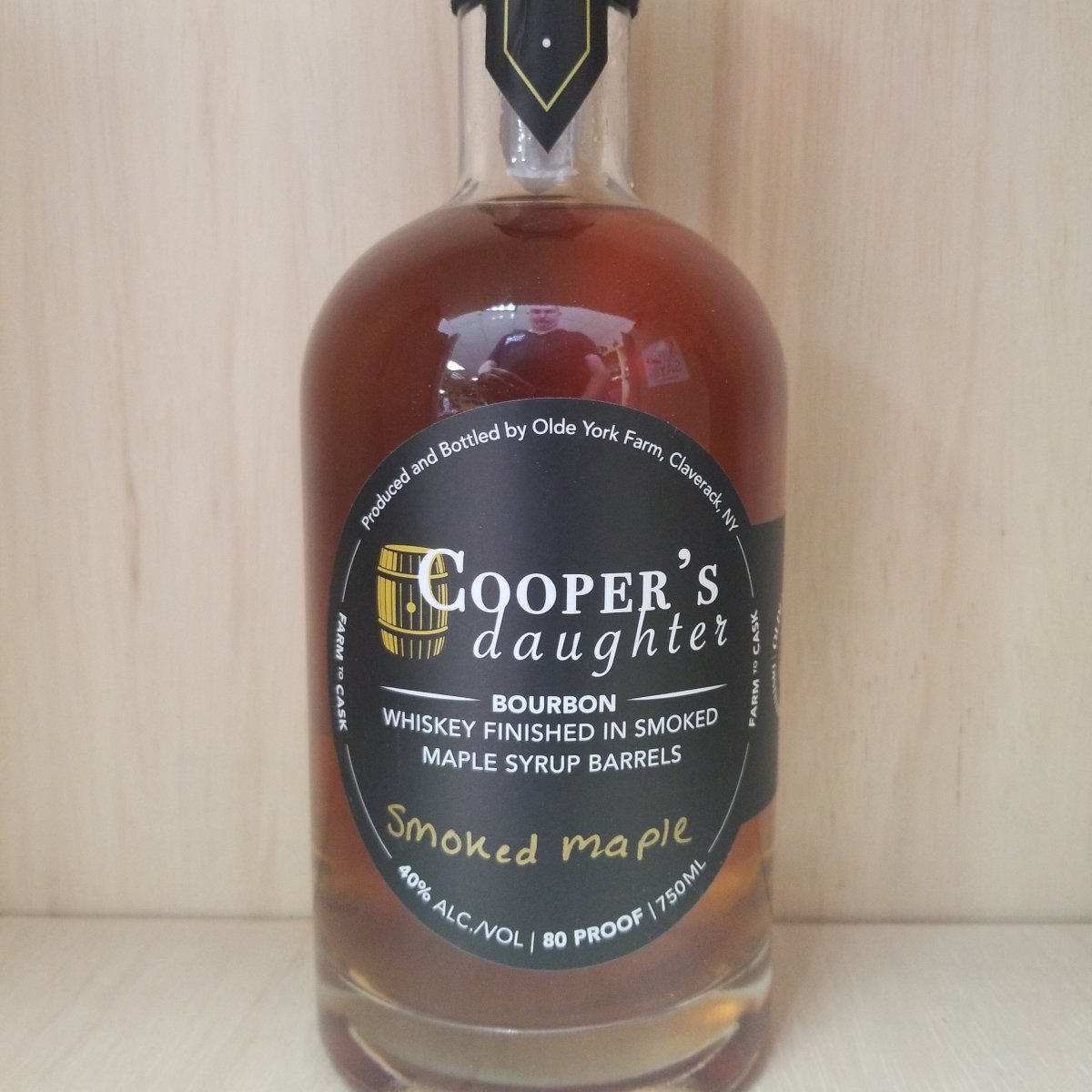 Cooper&#39;s Daughter Smoked Maple Bourbon 750ml (Gluten Free) - Sip &amp; Say