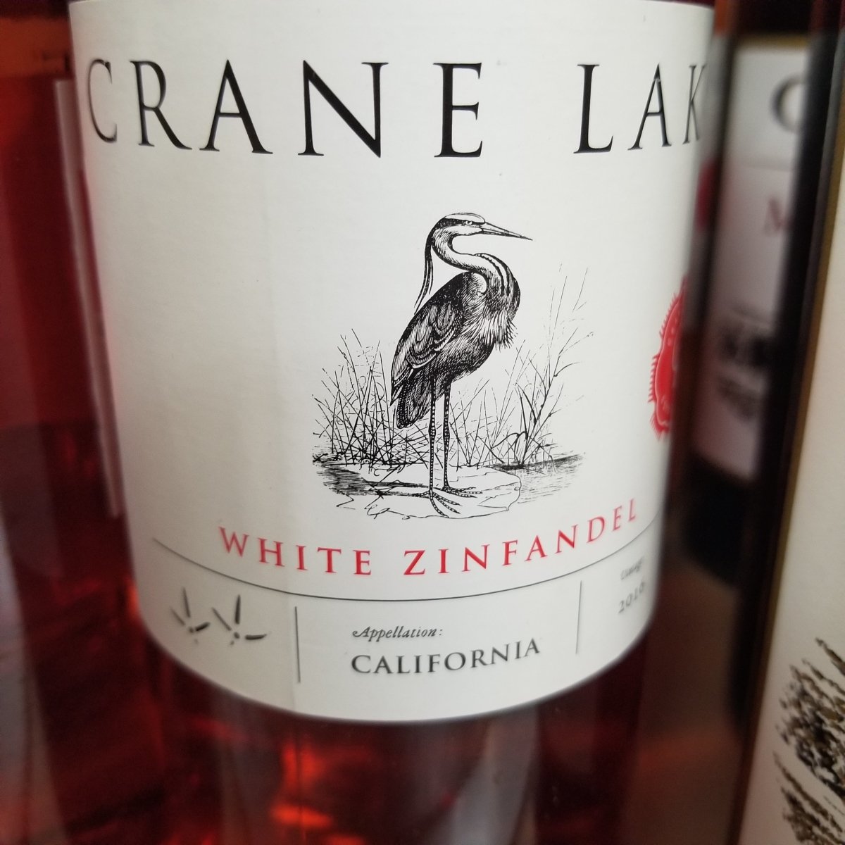Crane Lake White Zinfandel 750ml - Sip & Say