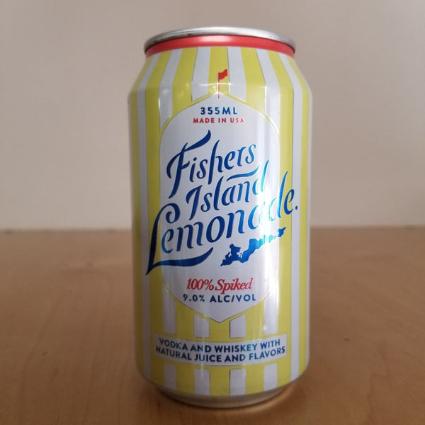 Fishers Island Spiked Lemonade Cans (Gluten Free) Sip & Say