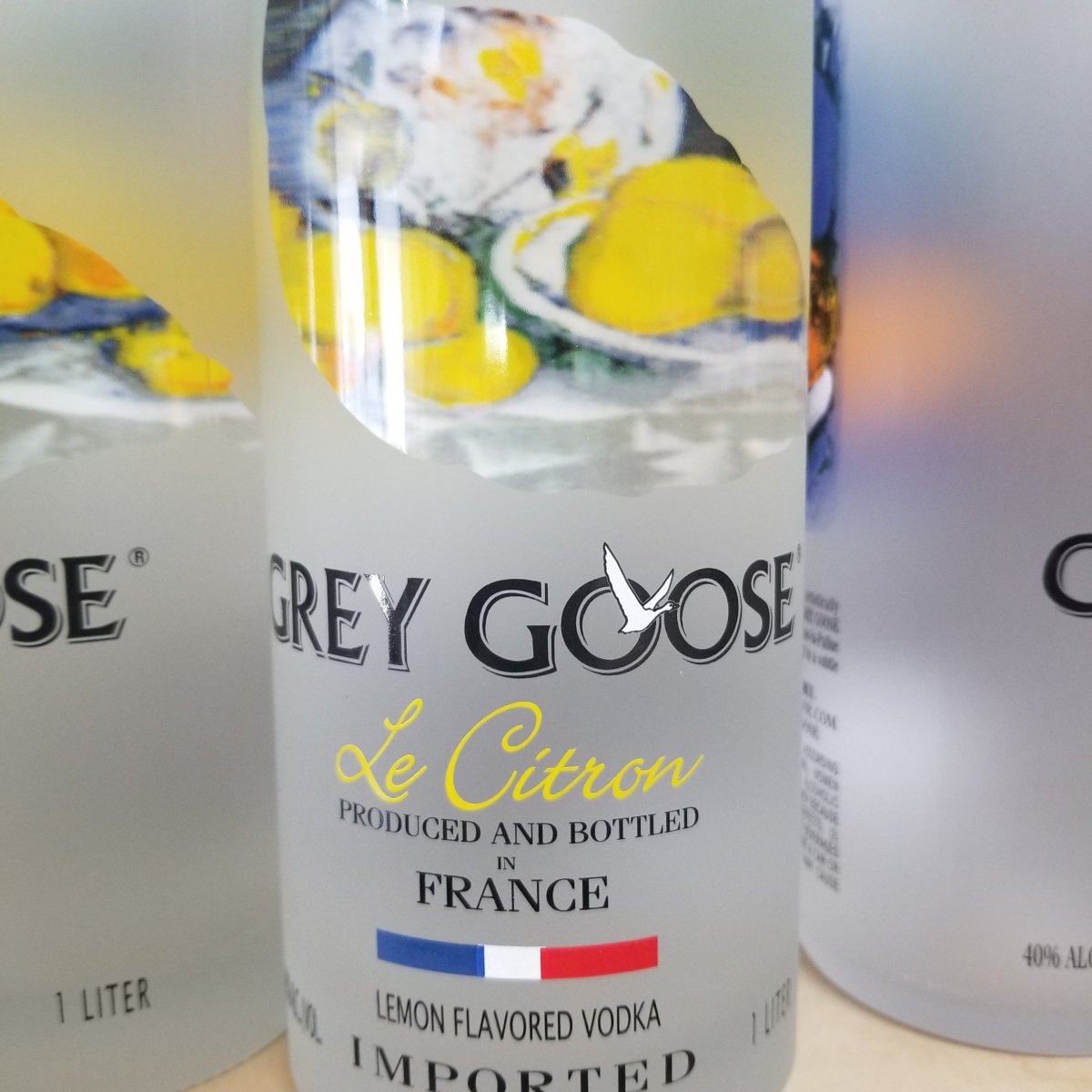 Grey Goose Citron Vodka 1.0L - Sip &amp; Say