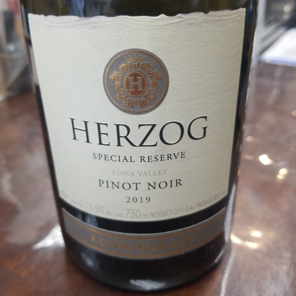 Herzog Special Reserve Edna Valley Pinot Noir 750ml (Kosher for Passover) - Sip &amp; Say
