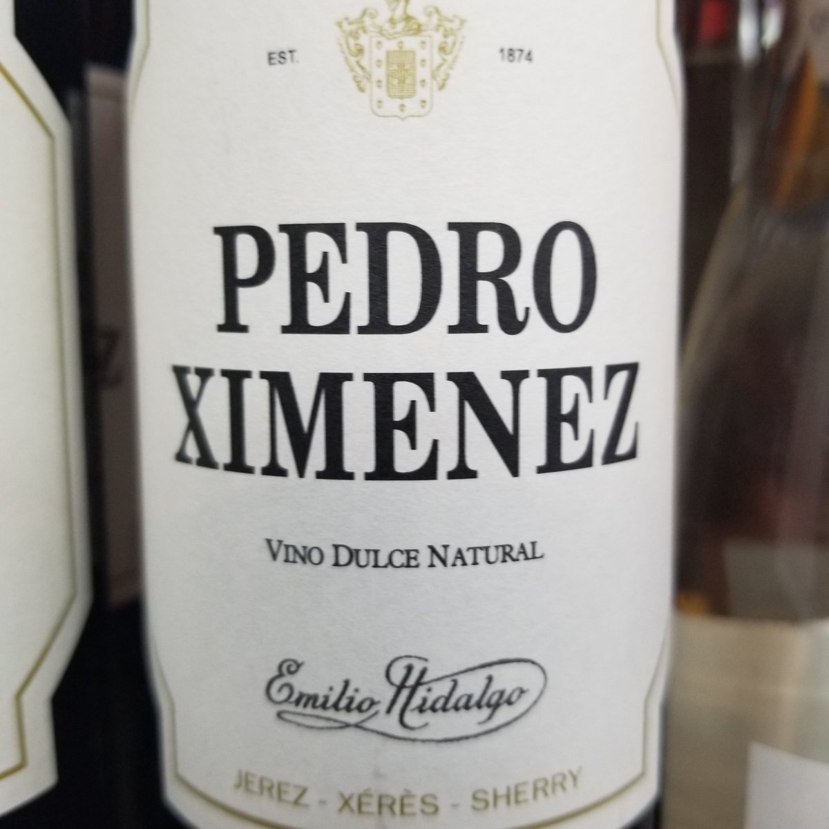 Hidalgo Pedro Ximenez Sherry 750ml - Sip &amp; Say