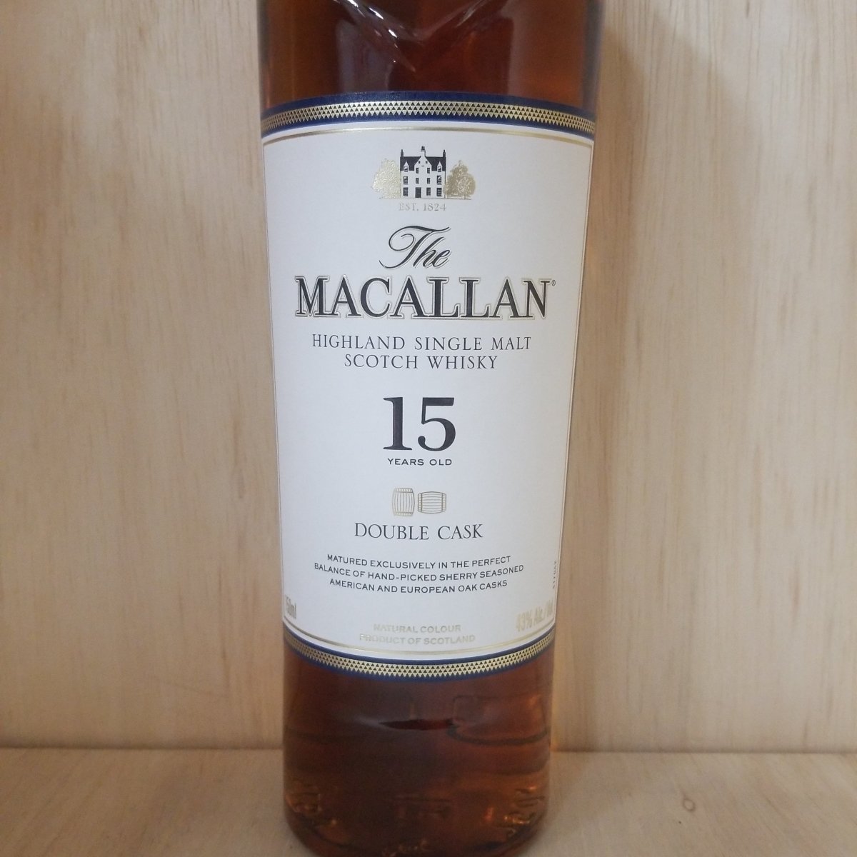 Macallan 15 Year Old Double Oak Single Malt Scotch 750ml - Sip & Say
