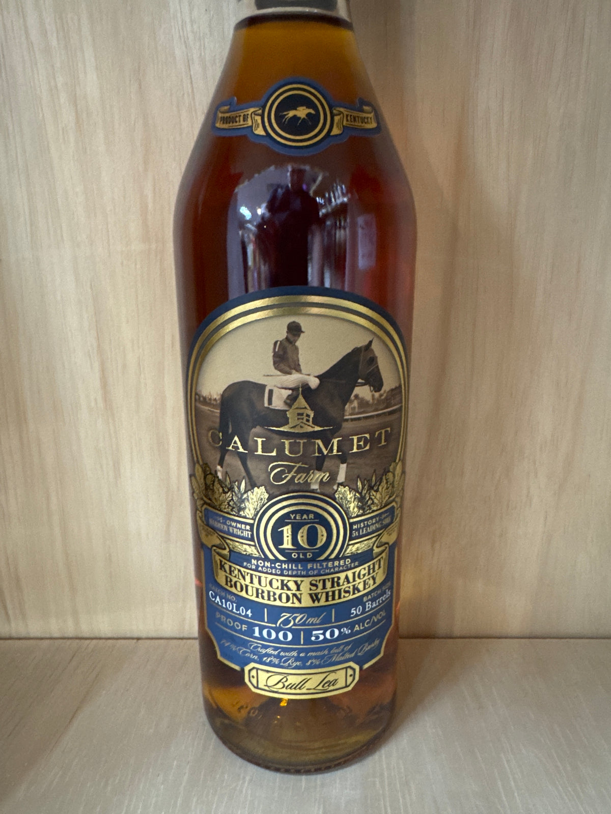 Calumet Farms 10 Year Straight Bourbon 750ml