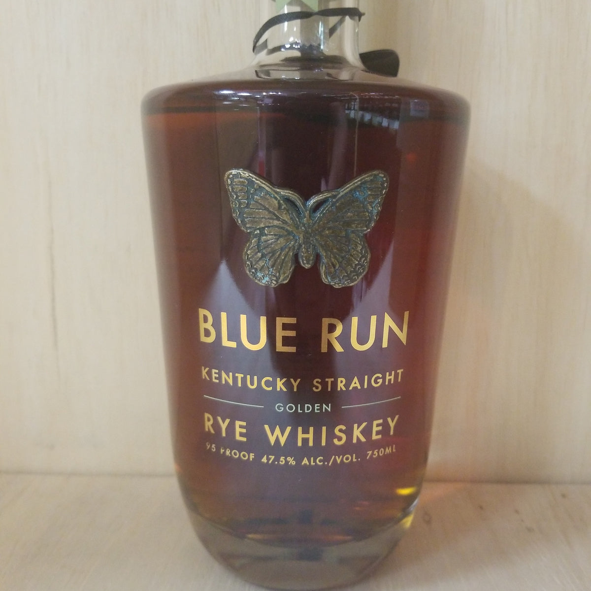 Blue Run Straight Golden Rye Whiskey 750ml