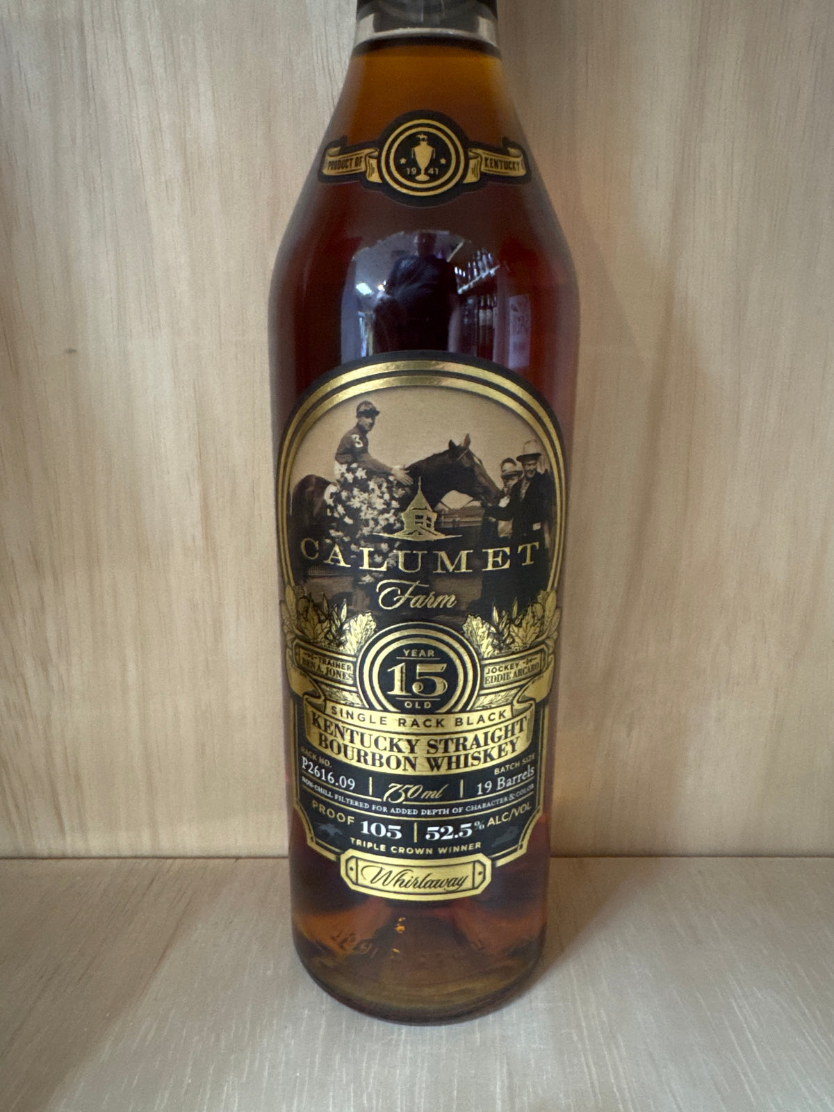 Calumet Farms 15 Year Straight Bourbon 750ml