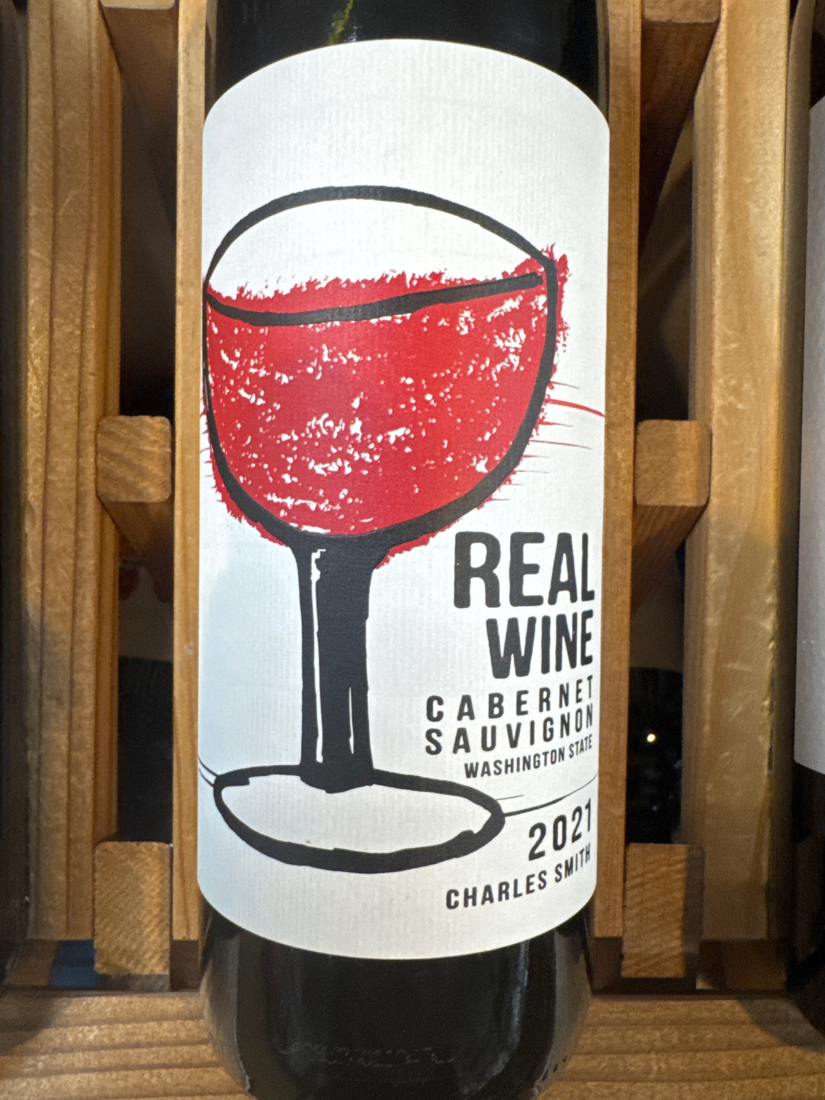 Real Wine Cabernet Sauvignon by Charles Smith 750ml (Natural)