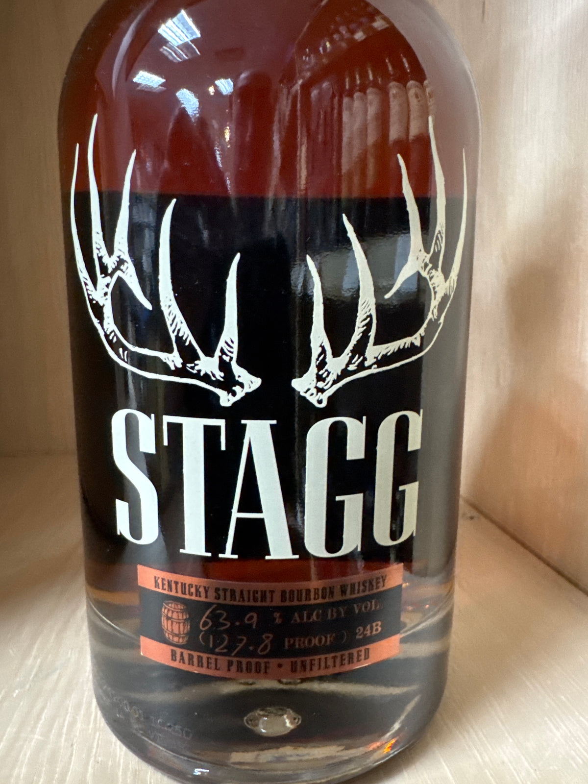 Stagg Barrel Proof Straight Bourbon 2024, 750ml (Batch 24B, 127.8 proof)