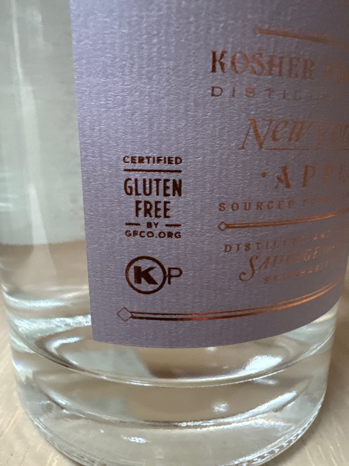 Upstate Vodka 750ml (Kosher for Passover)