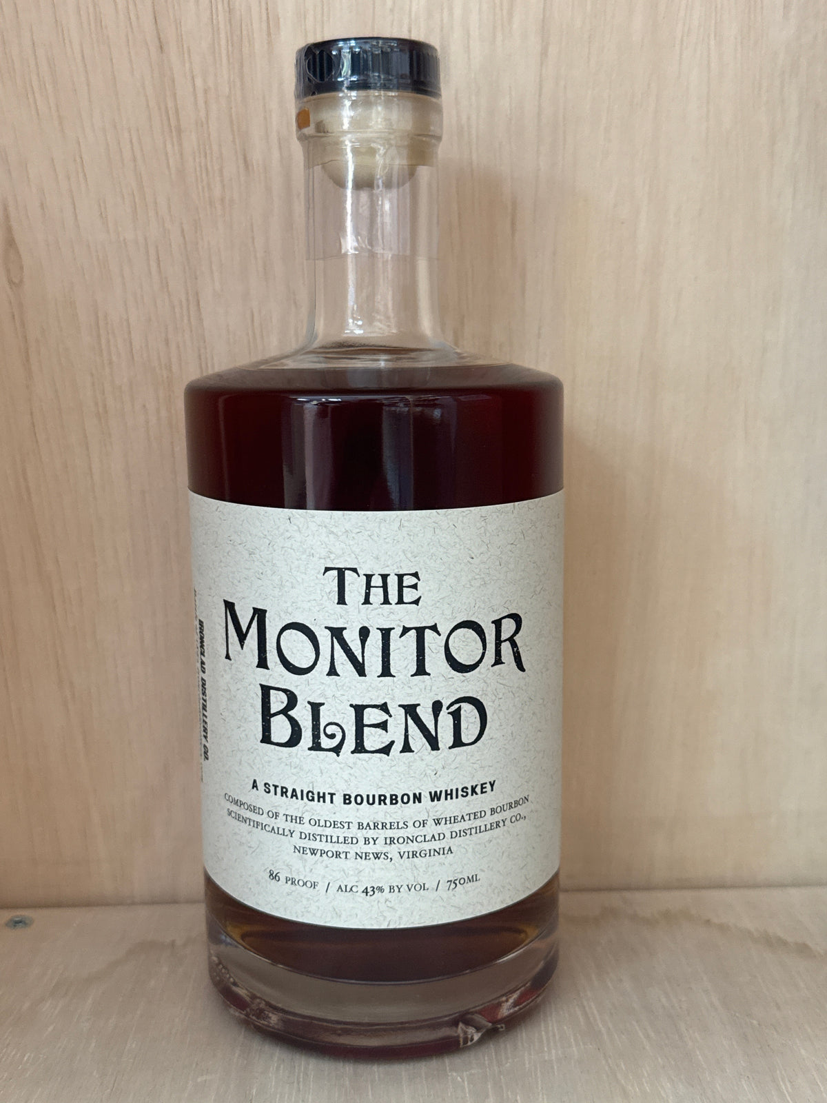 Ironclad Monitor Blend Straight Bourbon 750ml