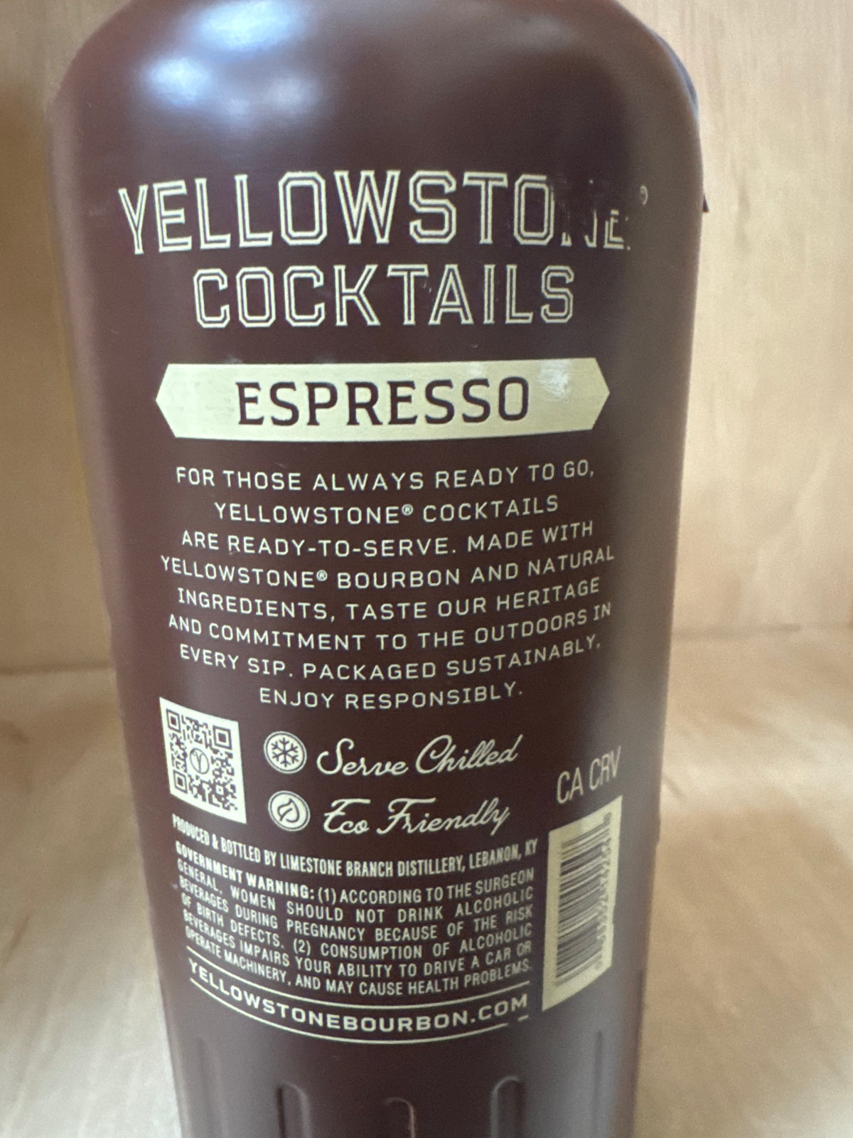 Yellowstone Bourbon Espresso Martini 750ml