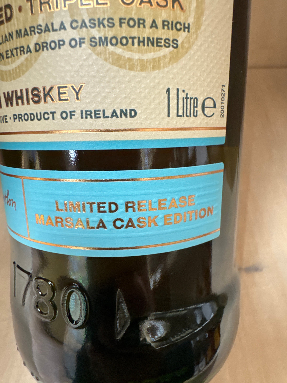 Jameson Triple Triple Marsala Cask Irish Whiskey 1.0L (Rare)