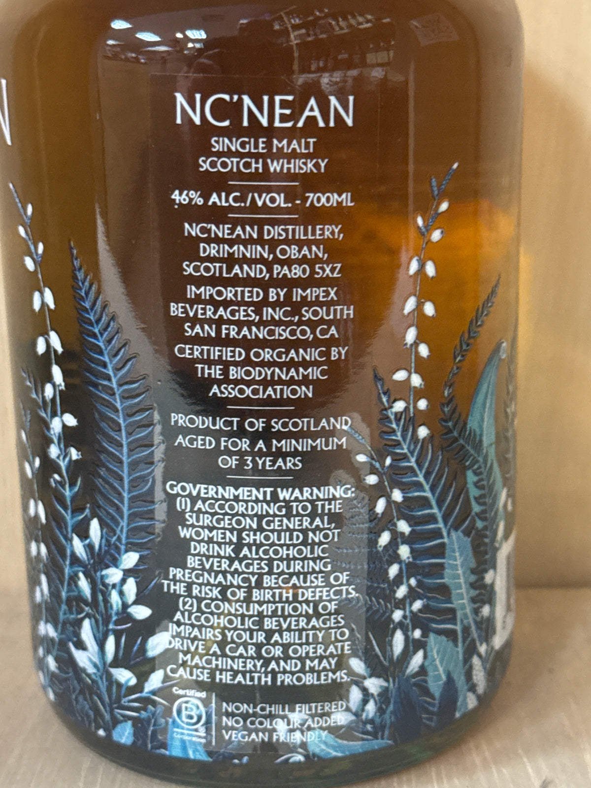 Nc'Nean Organic Single Malt Scotch 750ml