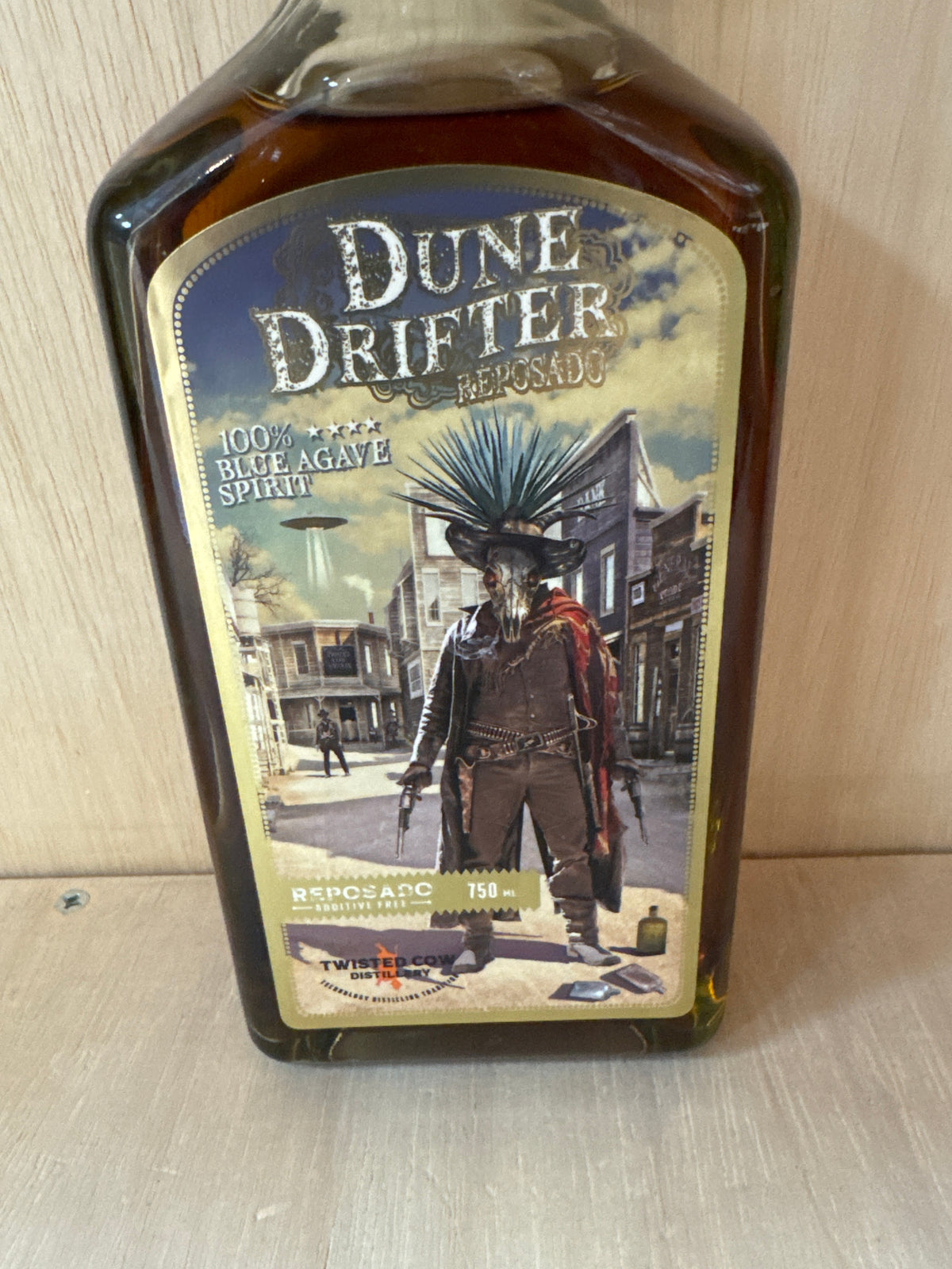 Twisted Cow Dune Drifter Agave Reposado 750ml (Batch 1, 101 Proof)