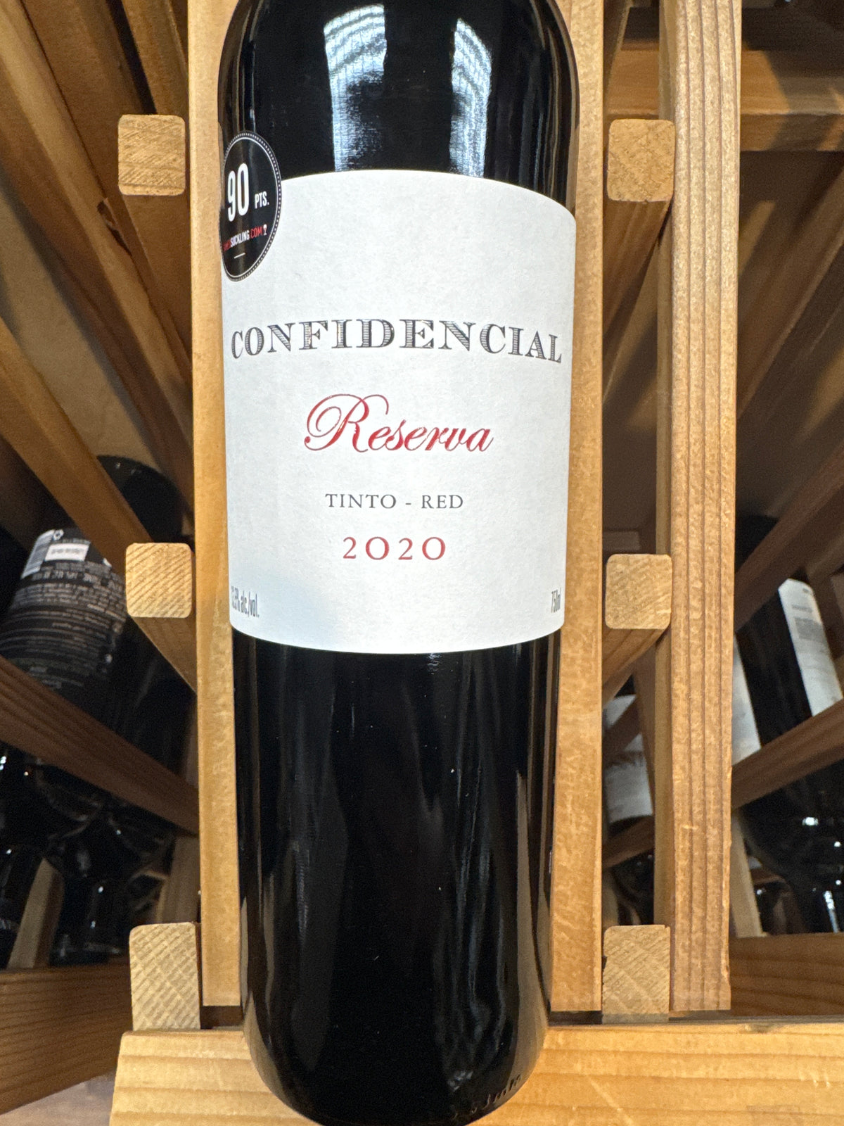 Confidencial Tinto Reserva 750ml