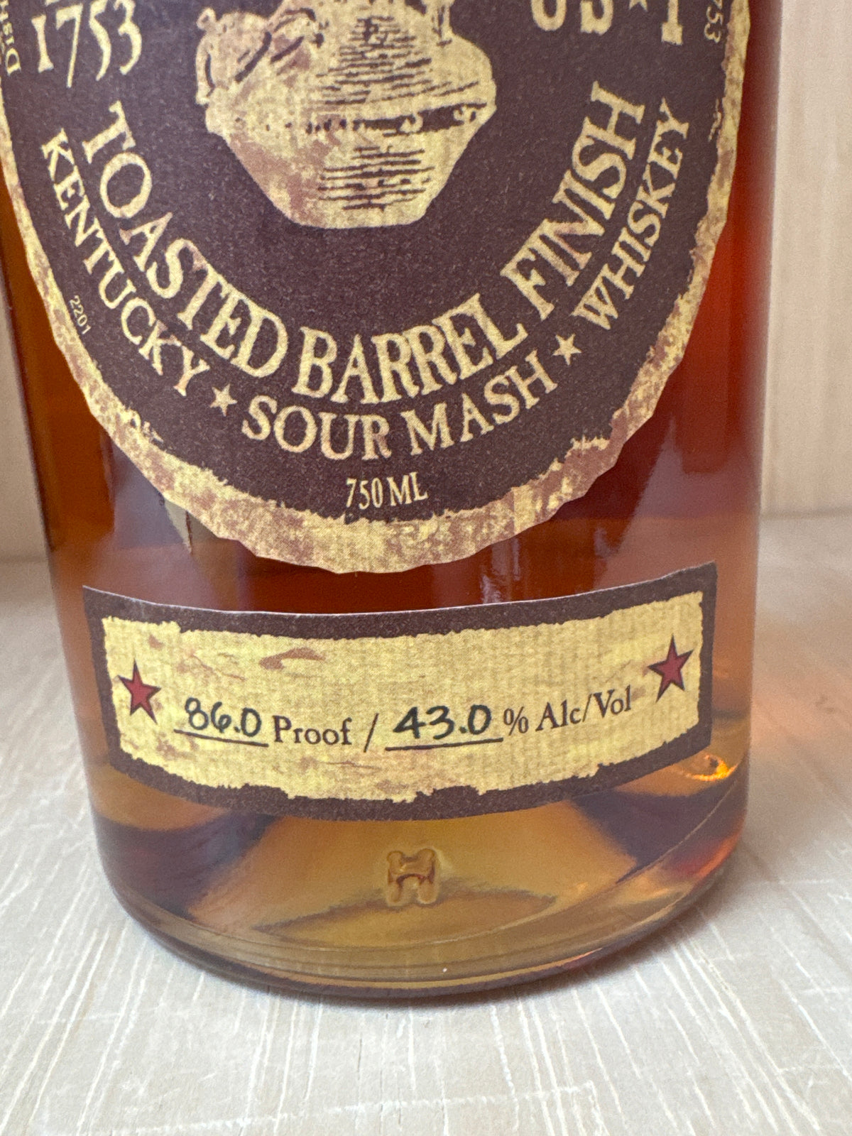 Michter's Toasted Barrel Finish Sour Mash 750ml
