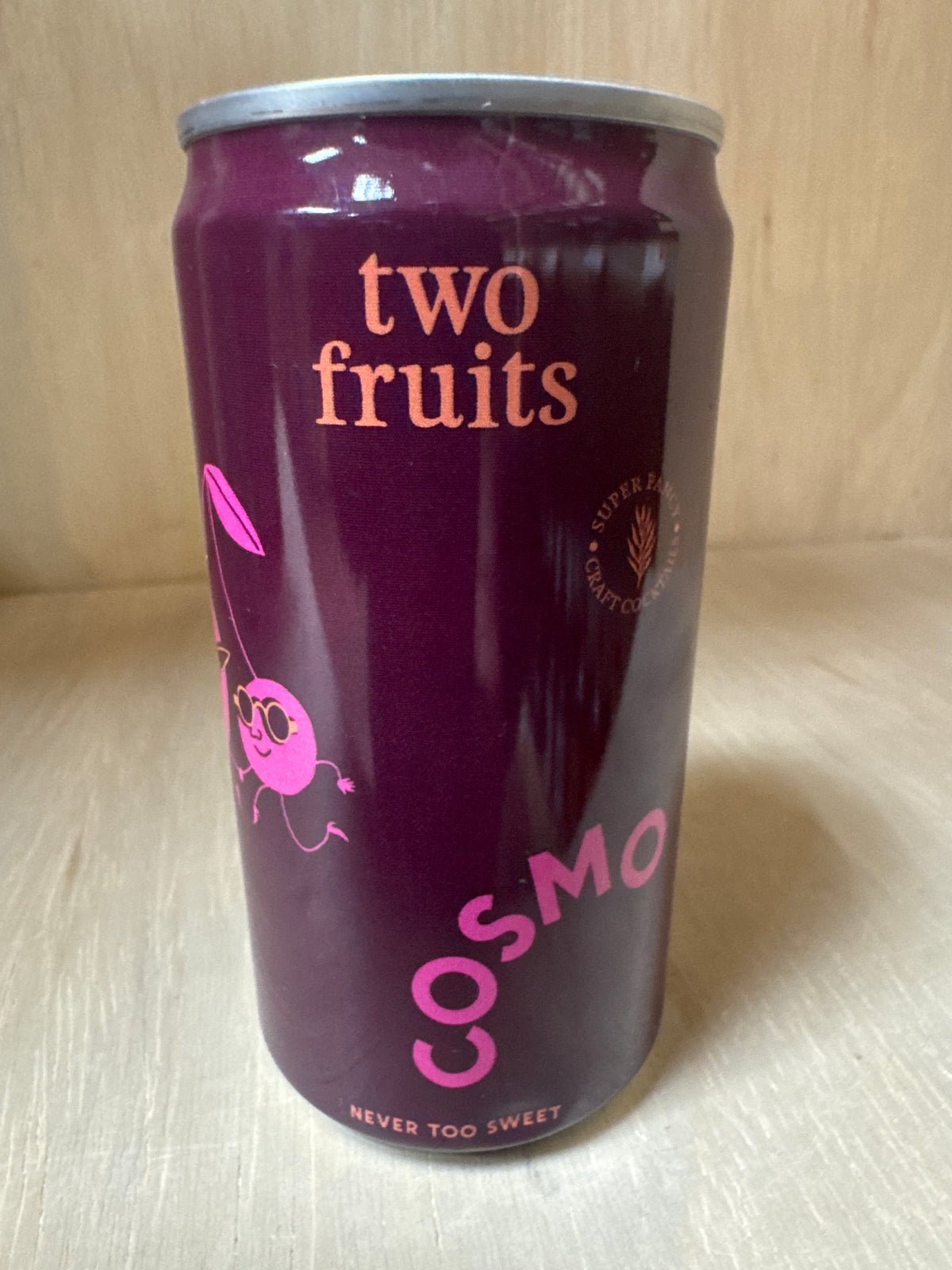 Sip Cosmo Two Fruits Cosmo Can 250ml (Gluten Free) - Sip & Say
