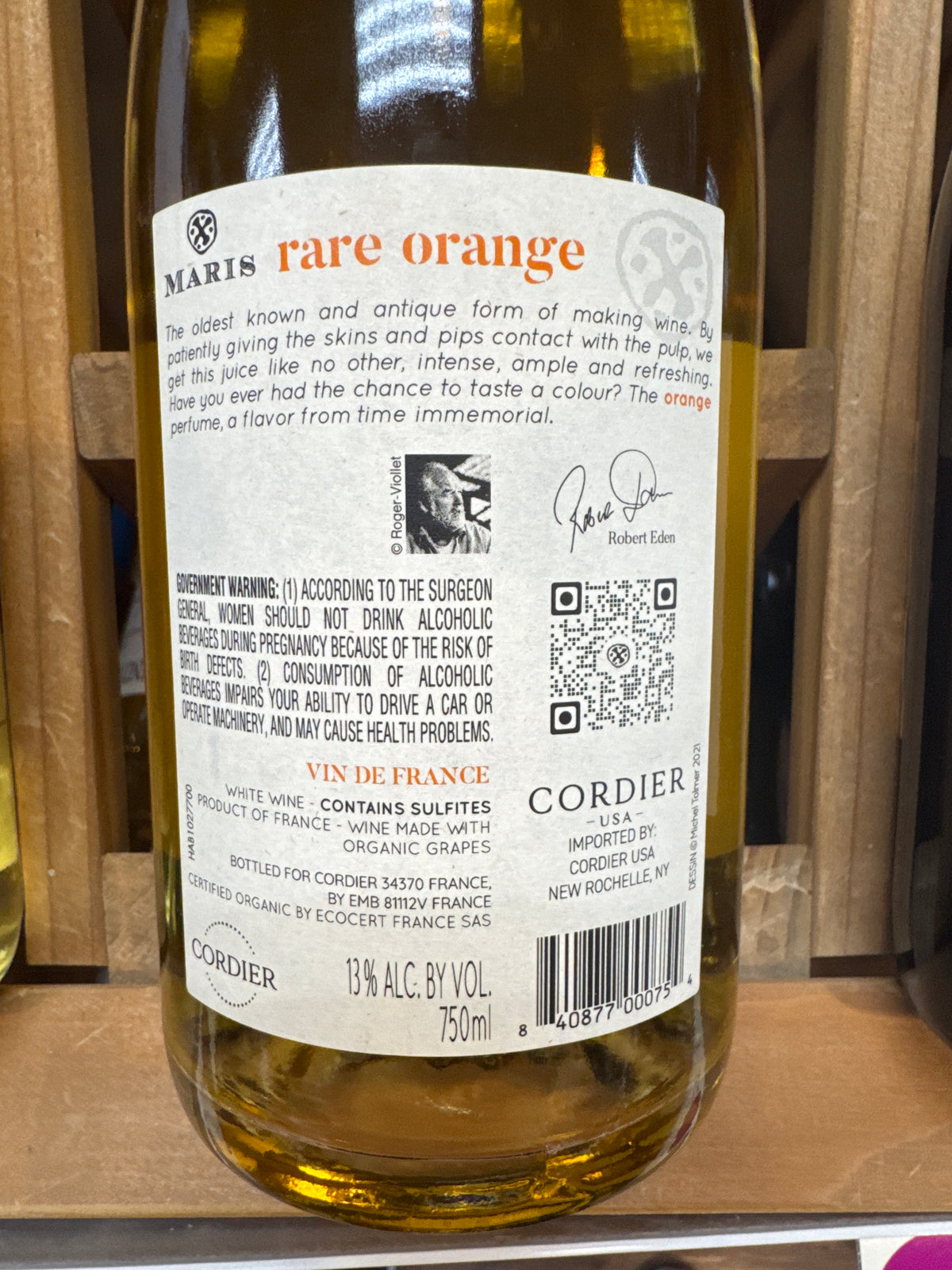 Maris Rare Orange Wine 750ml