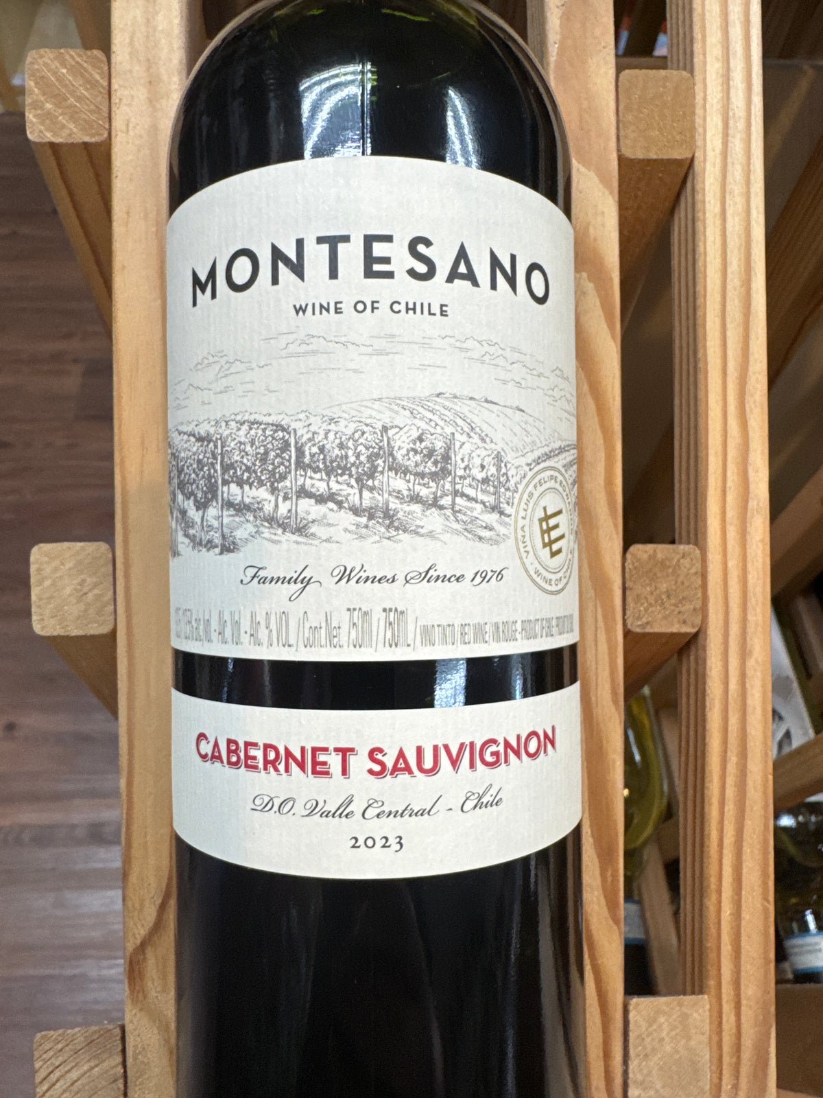 Montesano Cabernet Sauvignon 750ml (Kosher for Passover/Mevushal)