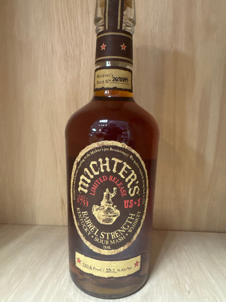 Michter's Barrel Strength Sour Mash 750ml - Sip & Say
