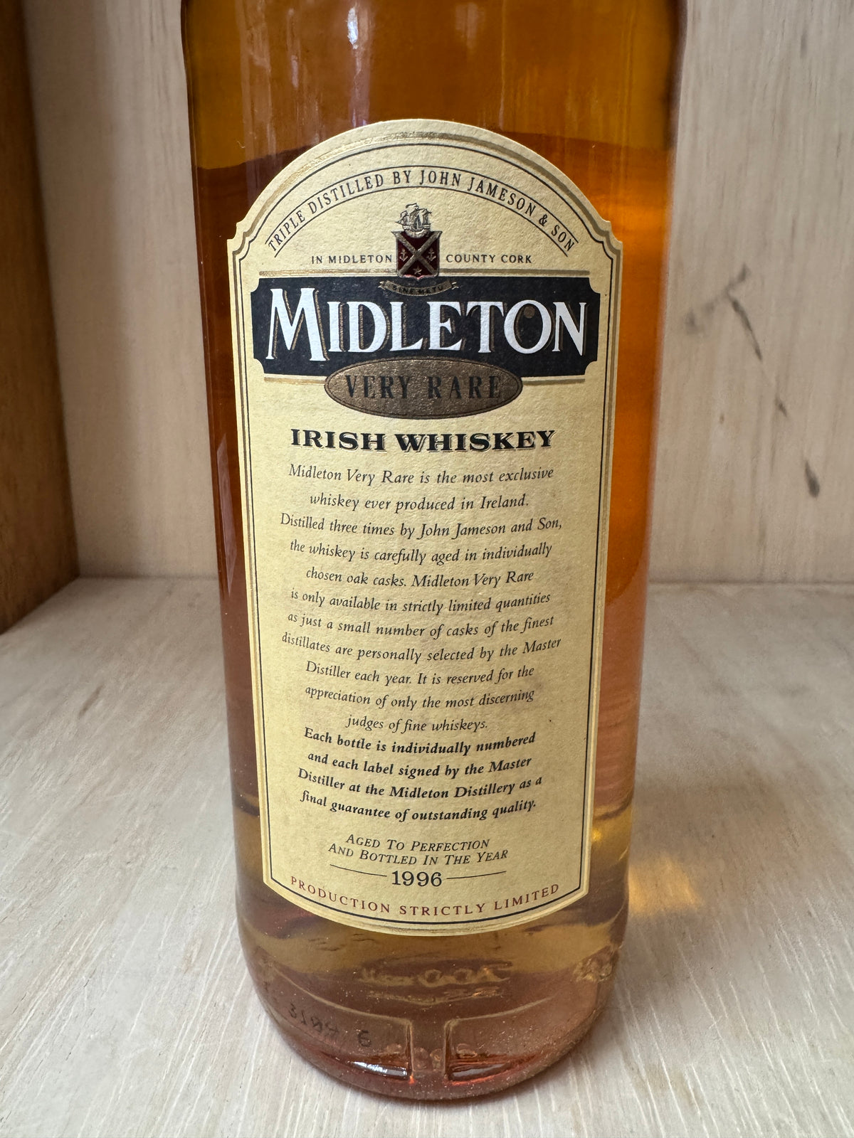 Midleton Very Rare Irish Whisky 1996, 700ml