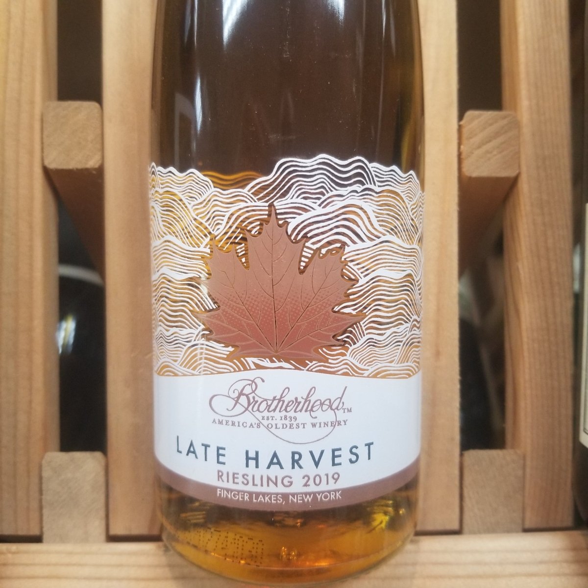 Brotherhood Late Harvest Riesling 750ml - Sip & Say