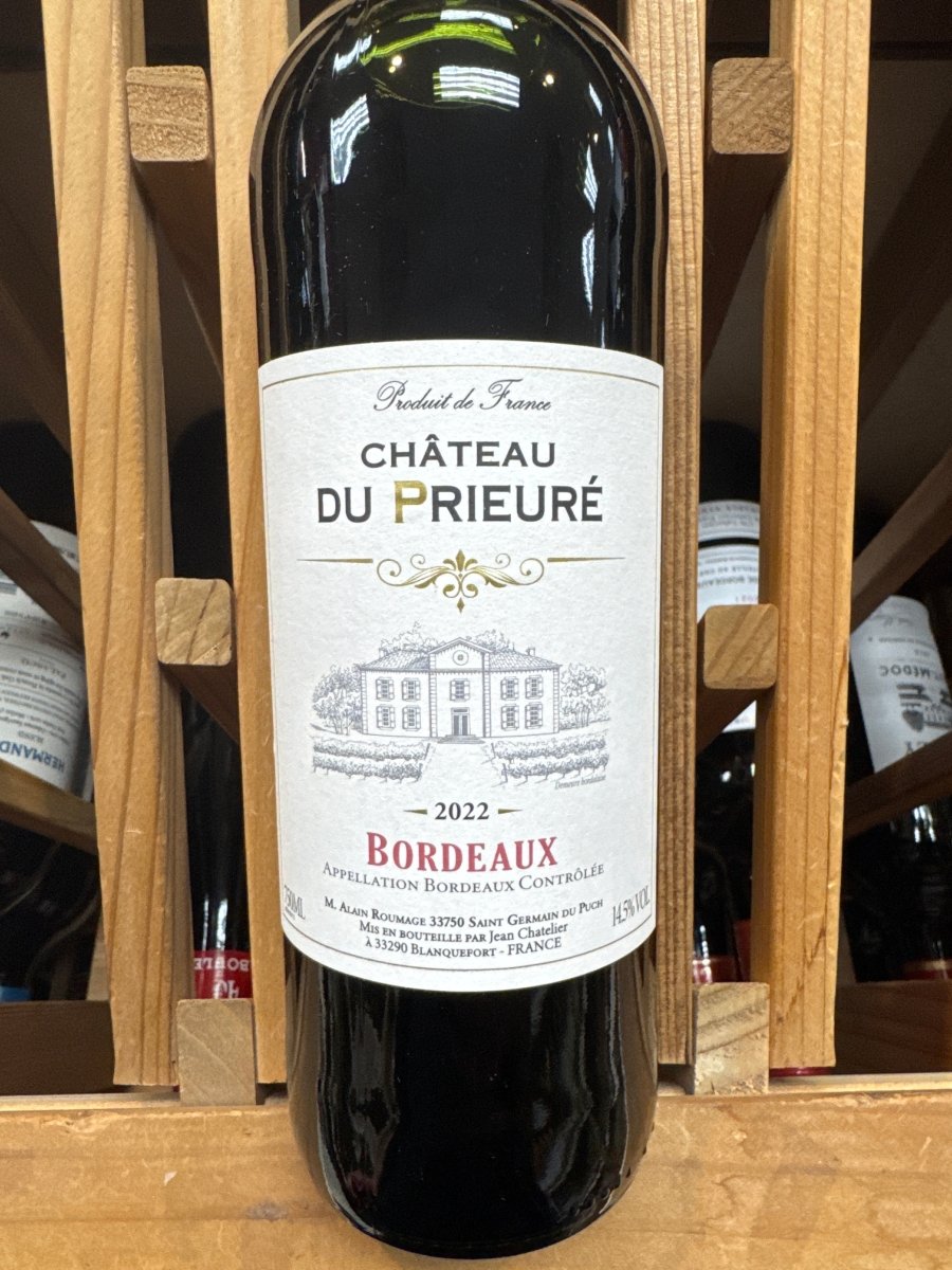 Chateau du Prieure Bordeaux 750ml - Sip &amp; Say