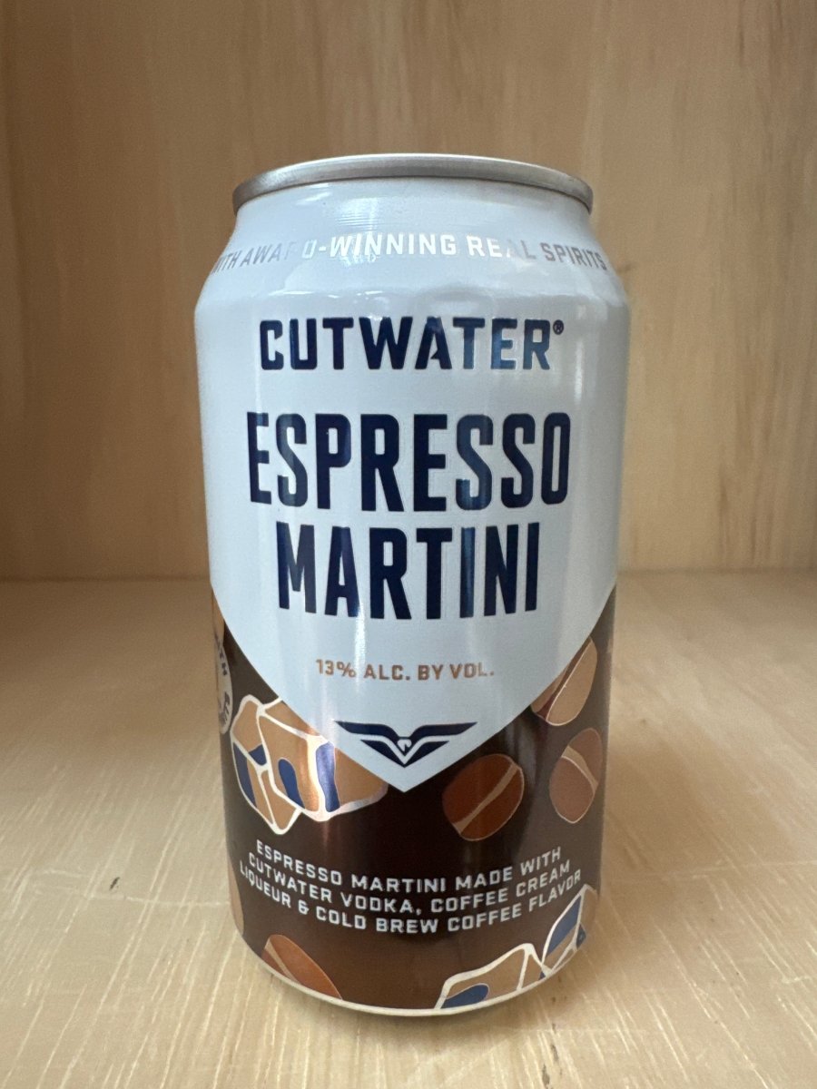 Cutwater Espresso Martini - Sip & Say