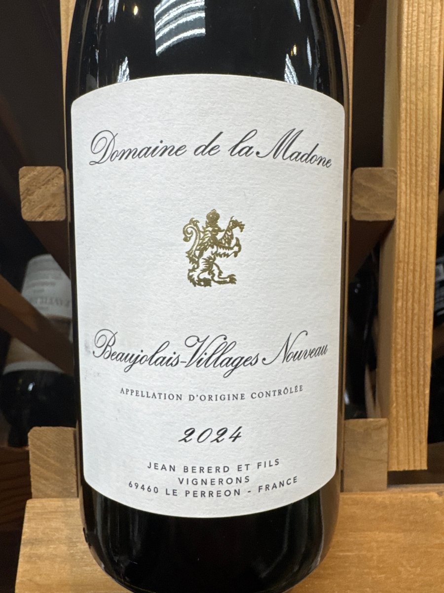 Domaine Madone Beaujolais Nouveau 2024, 750ml - Sip &amp; Say