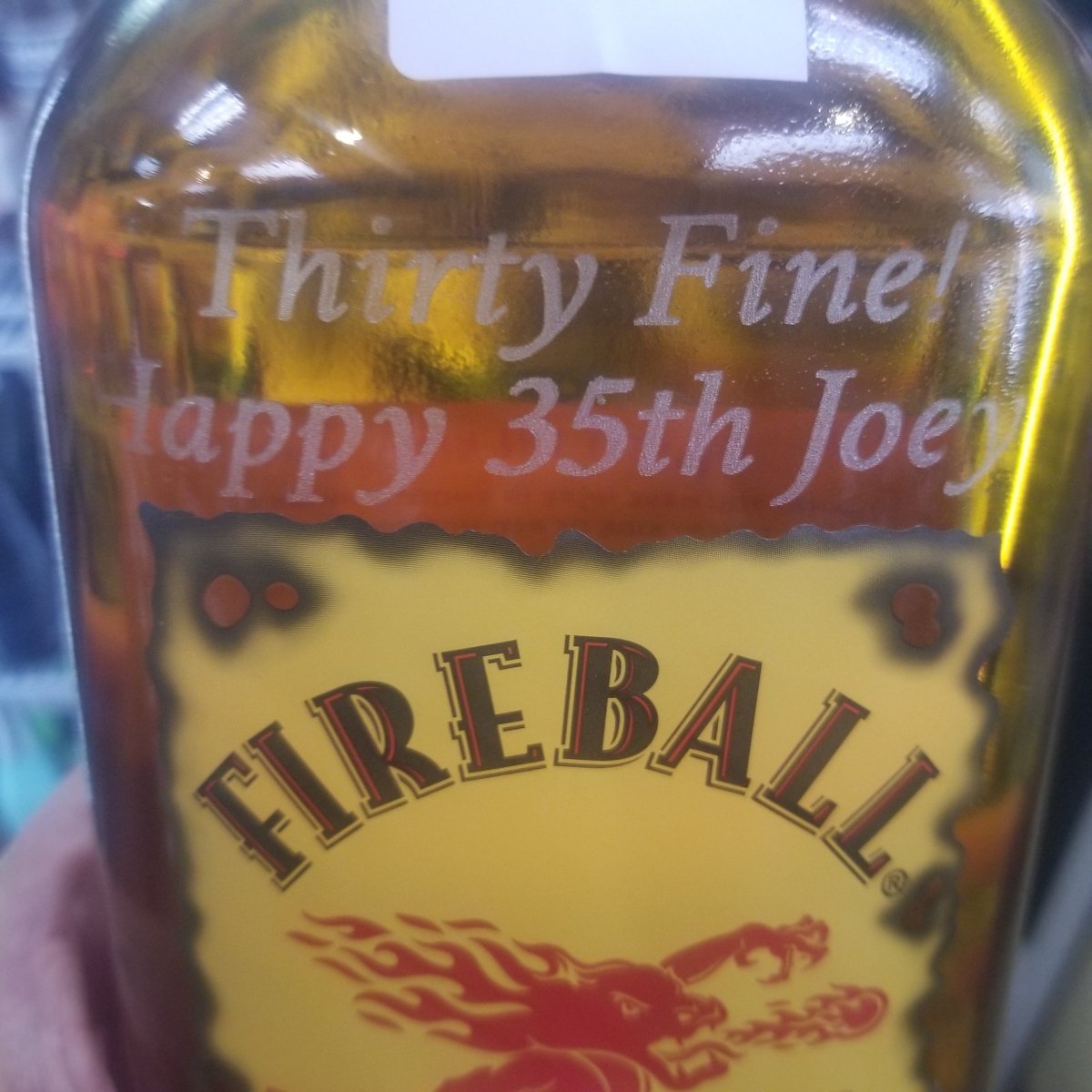 Fireball Cinnamon Whisky 1.0L Oops - Sip & Say