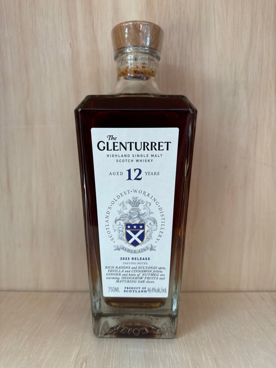 Glenturret 12 Year Old Single Malt Scotch 750ml (2023 Release) - Sip &amp; Say