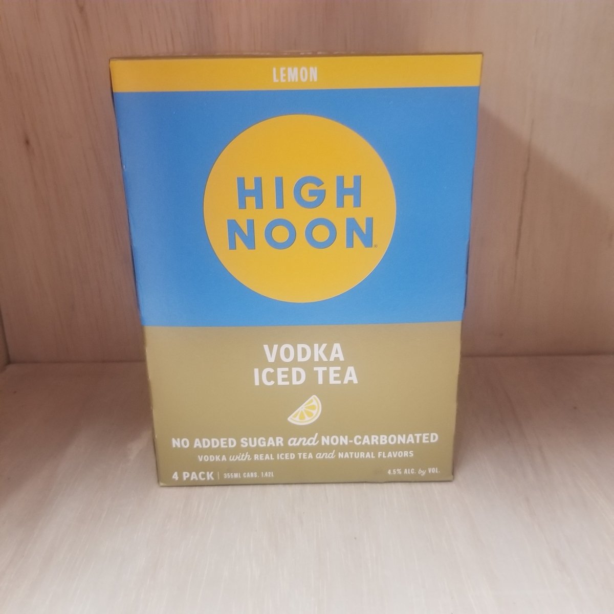 High Noon Vodka Hard Lemon Tea 4 - Pack 250ml - Sip & Say