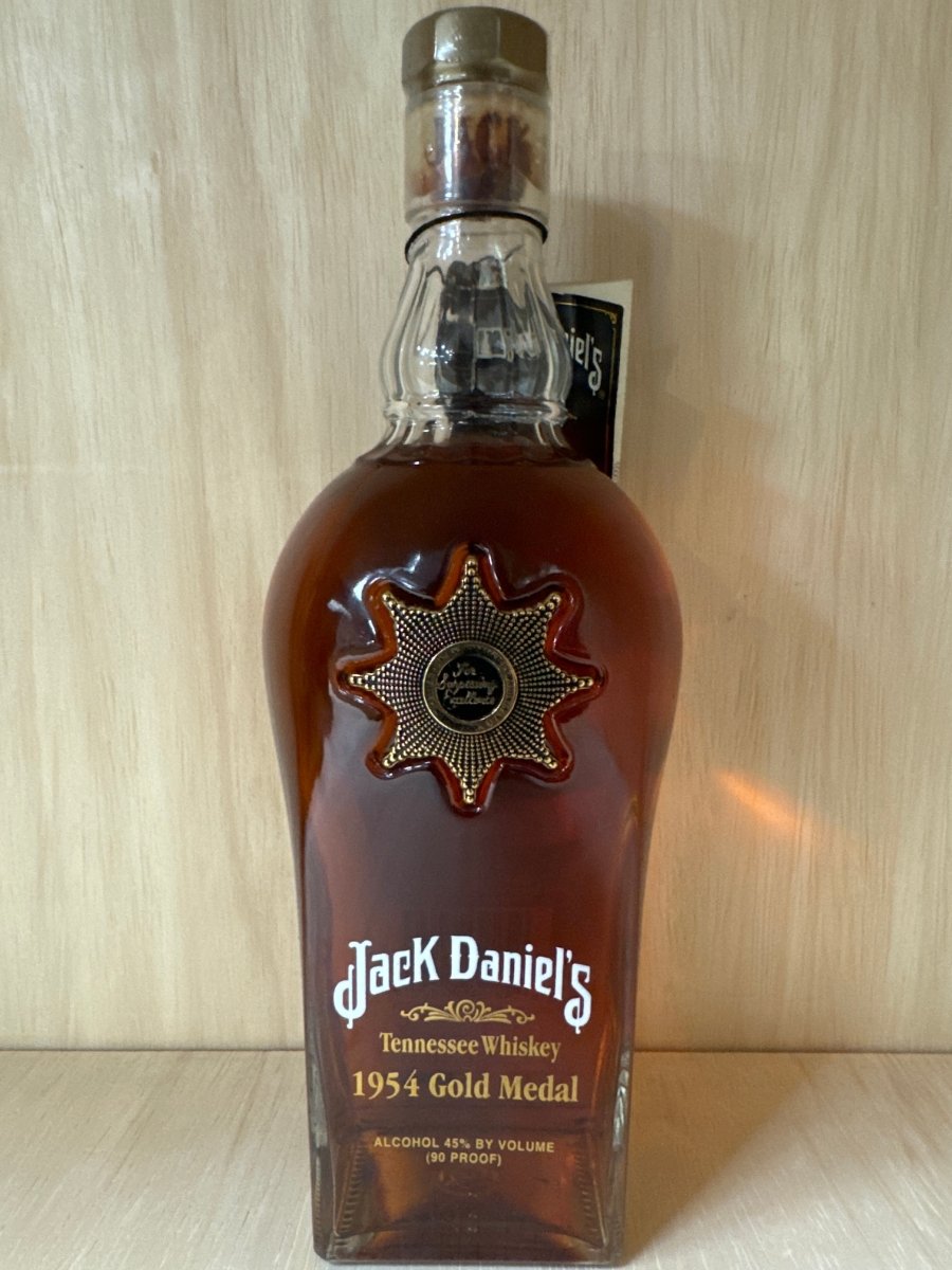 Jack Daniel&#39;s 1954 Gold Medal Series Tennessee Whiskey 750ml (Signed by Jimmy Bedford &amp; George Stone, #163104) - Sip &amp; Say