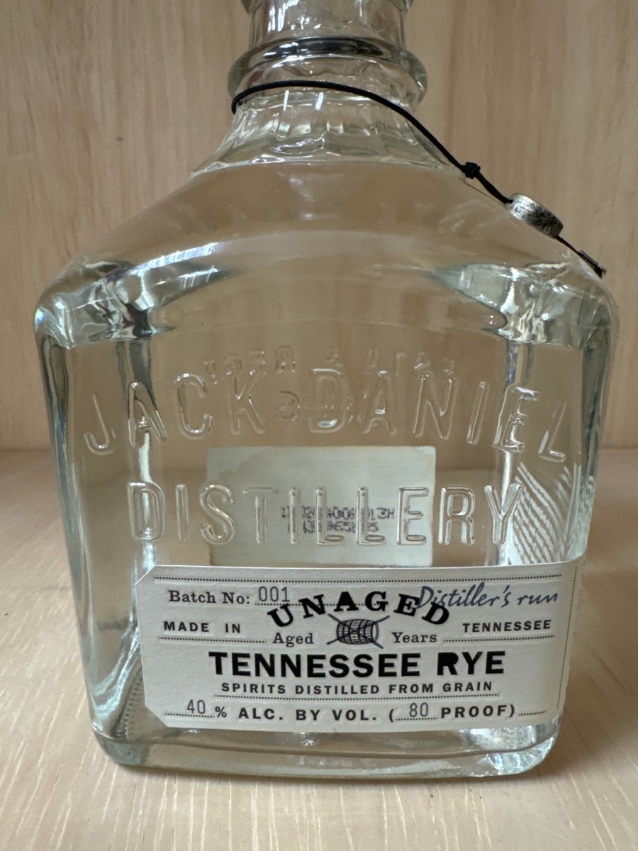 Jack Daniel&#39;s Unaged Tennessee Rye, 750ml (Batch 001) - Sip &amp; Say