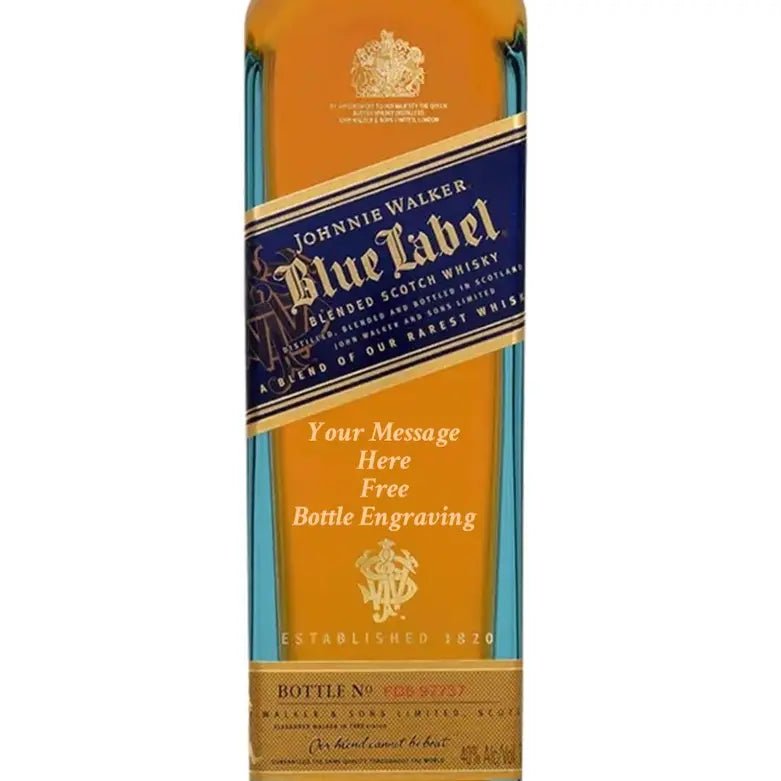 Johnnie Walker Blue 750ml - Sip & Say Johnnie Walker Blue 750ml - Sip & Say