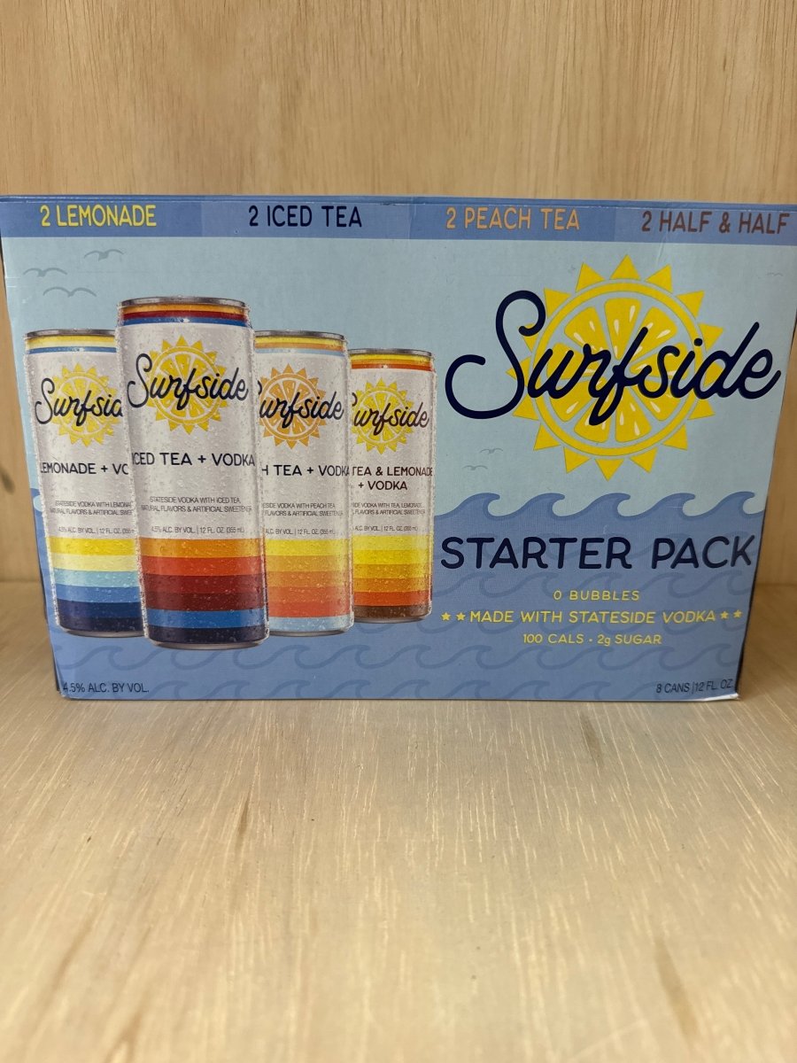 Surfside Vodka Ice Tea Lemonade Variety Case 8 x 12oz Cans - Sip &amp; Say