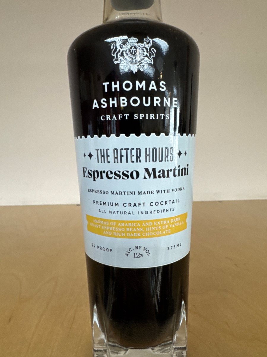 Thomas Ashbourne Espresso Martini 375ml (Gluten Free) (Kosher) - Sip &amp; Say