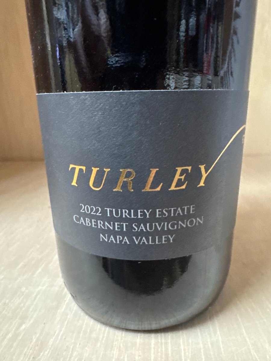 Turley Napa Valley Cabernet Sauvignon 2022, 750ml (Organic) - Sip &amp; Say