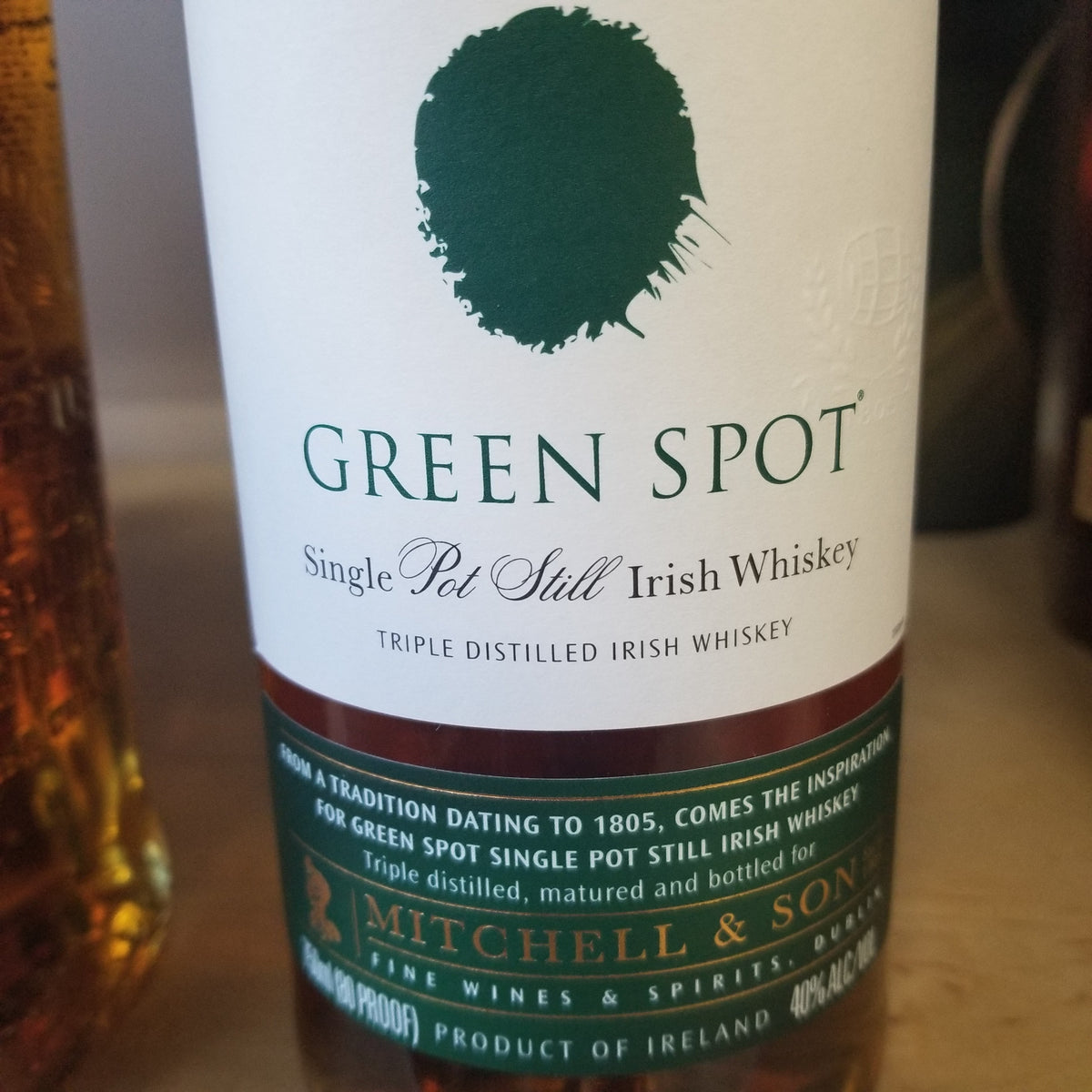 Green Spot Irish Whiskey 750ml