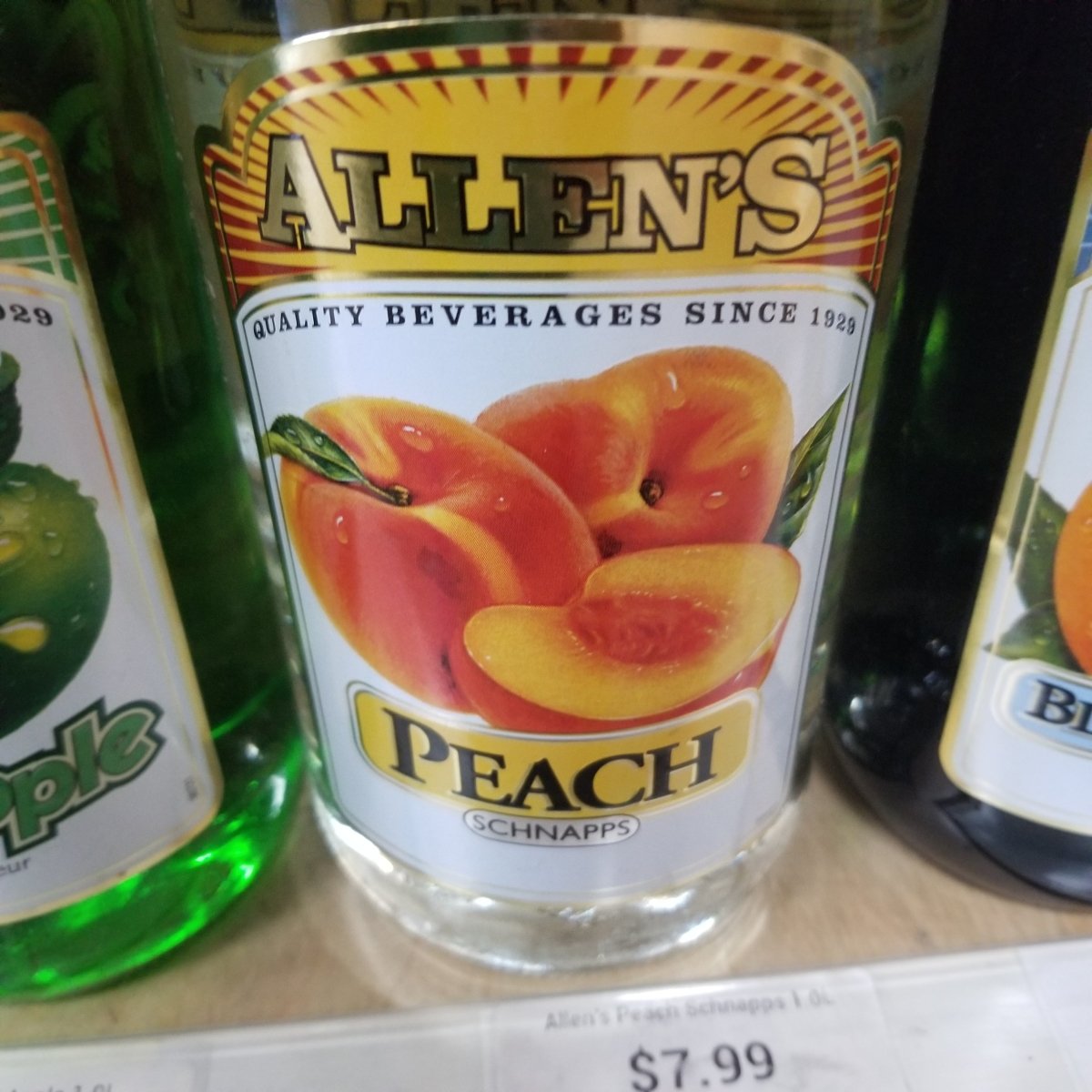 Allen's Peach Schnapps 1.0L - Sip & Say