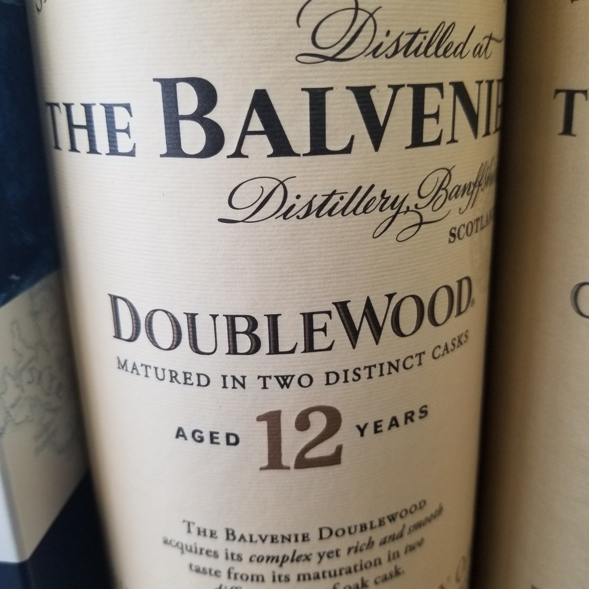 Single Malt Scotch Whisky 12 Year Old Doublewood The Balvenie 0,7 ℓ