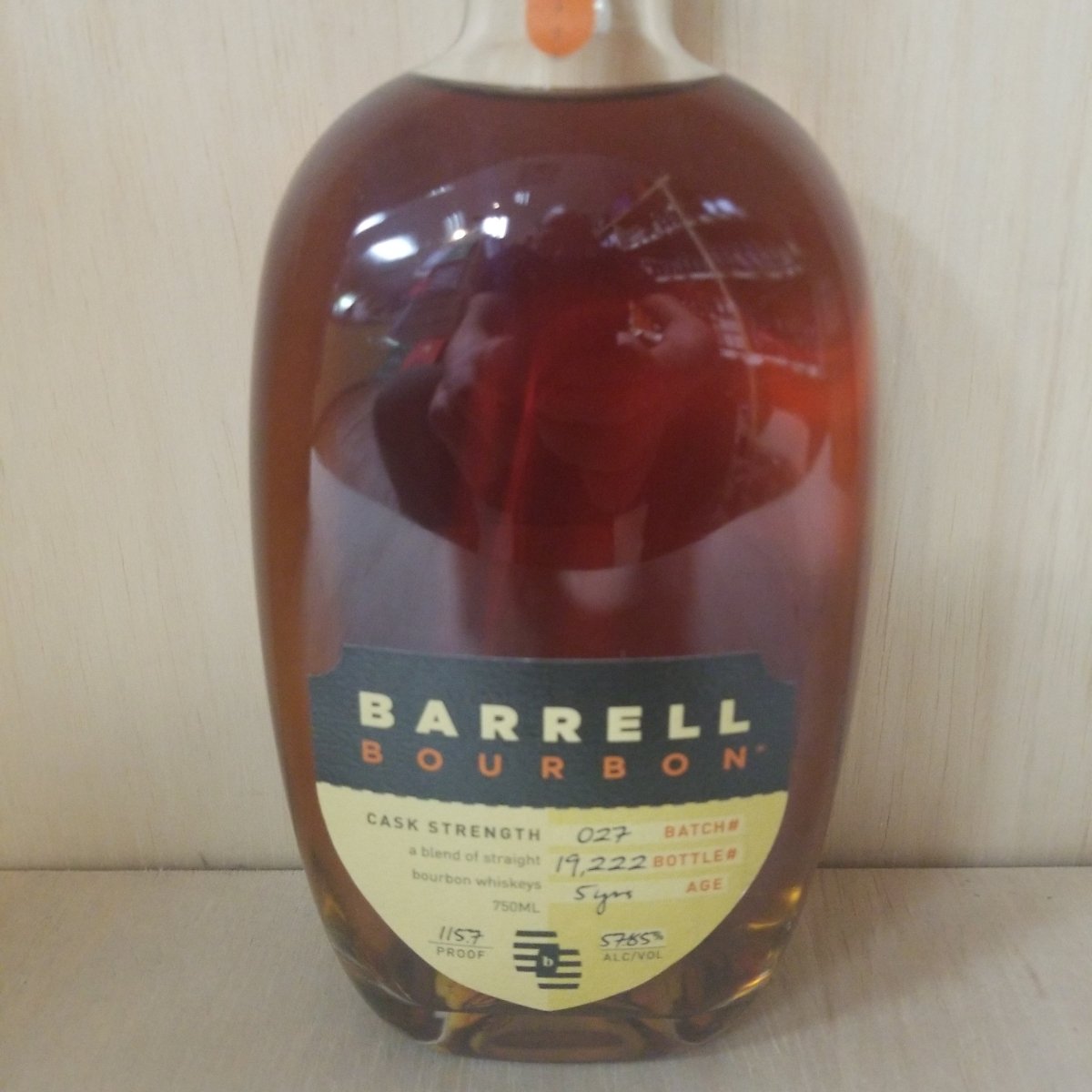 Barrell 5 Year Old Cask Strength Bourbon 750ml (Batch 27) - Sip &amp; Say