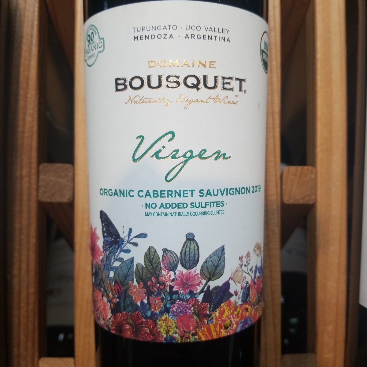 Bousquet Virgen Cabernet Sauvignon 750ml (Organic) - Sip & Say
