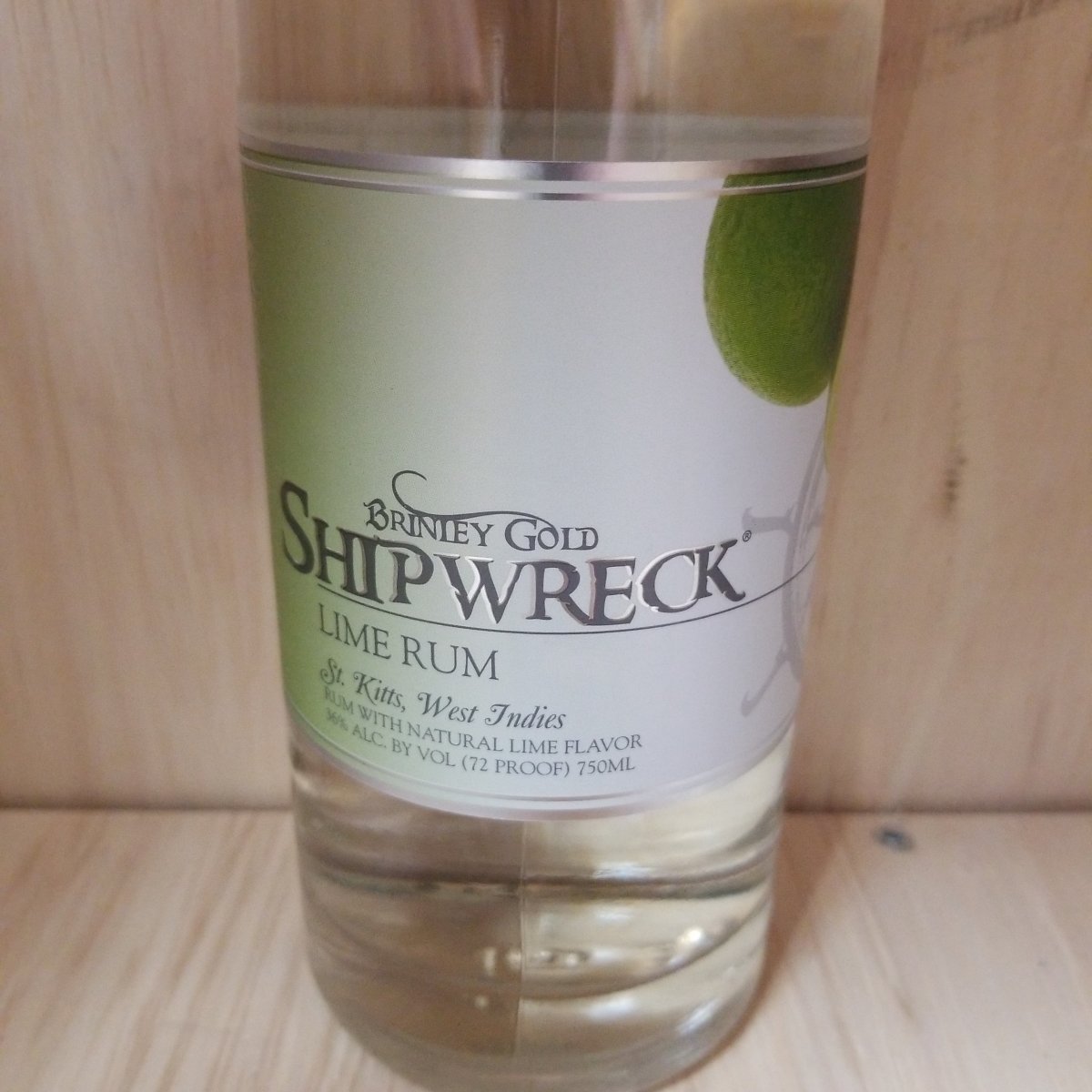 Brinley Gold Shipwreck Lime Rum 750ml - Sip & Say